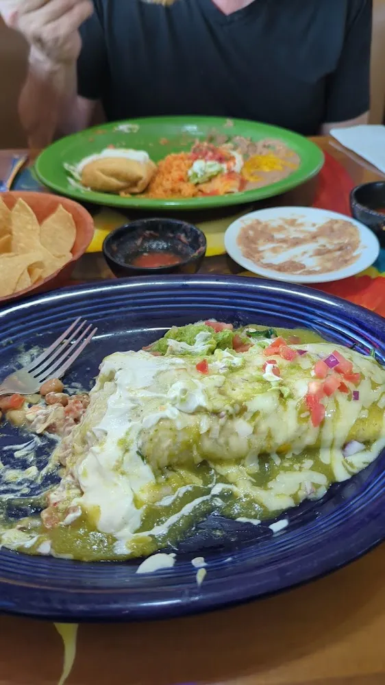 Spinach Burrito